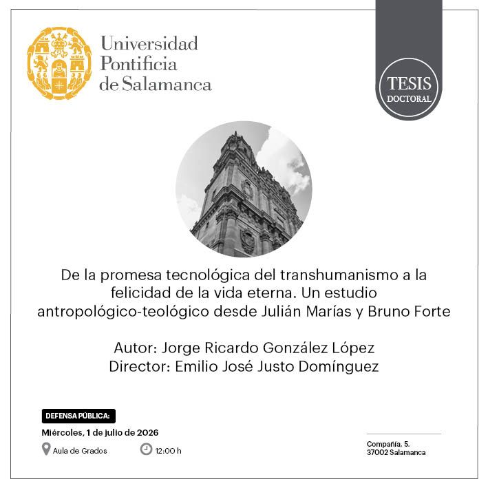 Defensa de Tesis Doctoral. Facultad de Teología