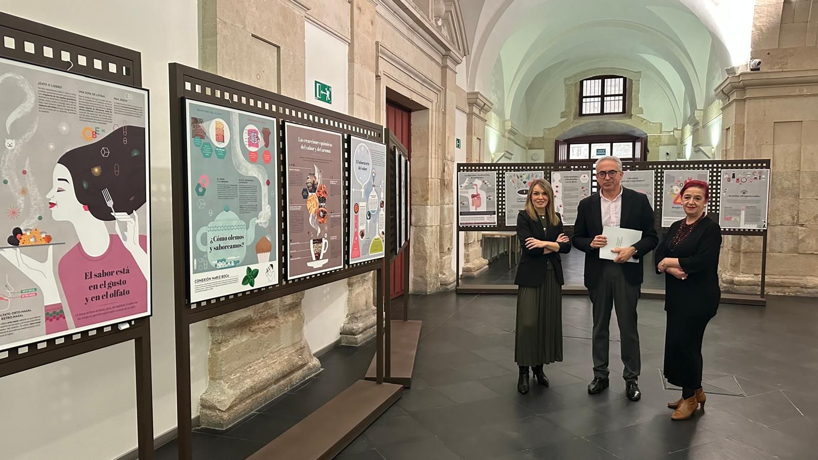 ‘Las moléculas que comemos’, muestra en 20 paneles didácticos la relación entre la alimentación y la ciencia