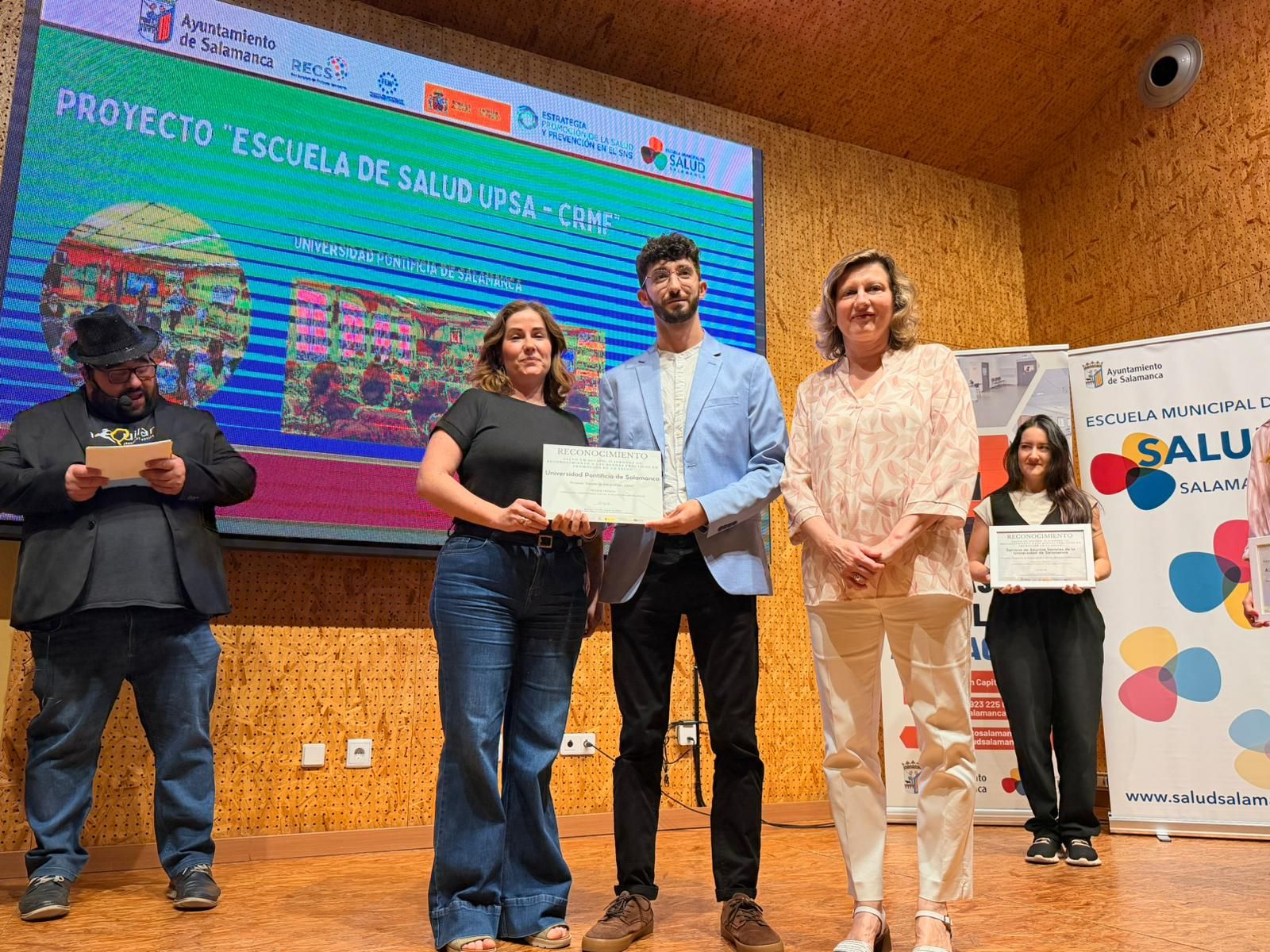 La UPSA distinguida con tres primeros premios de Buenas Prácticas de la Salud otorgados por el Ayuntamiento de Salamanca
