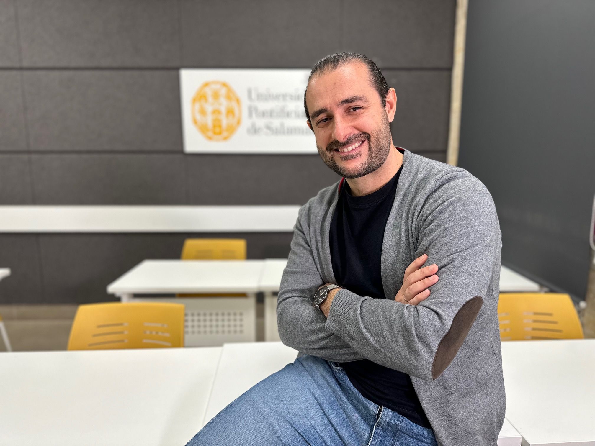 Sergio López, miembro de la Ejecutiva de la Conferencia Estatal de Defensores Universitarios