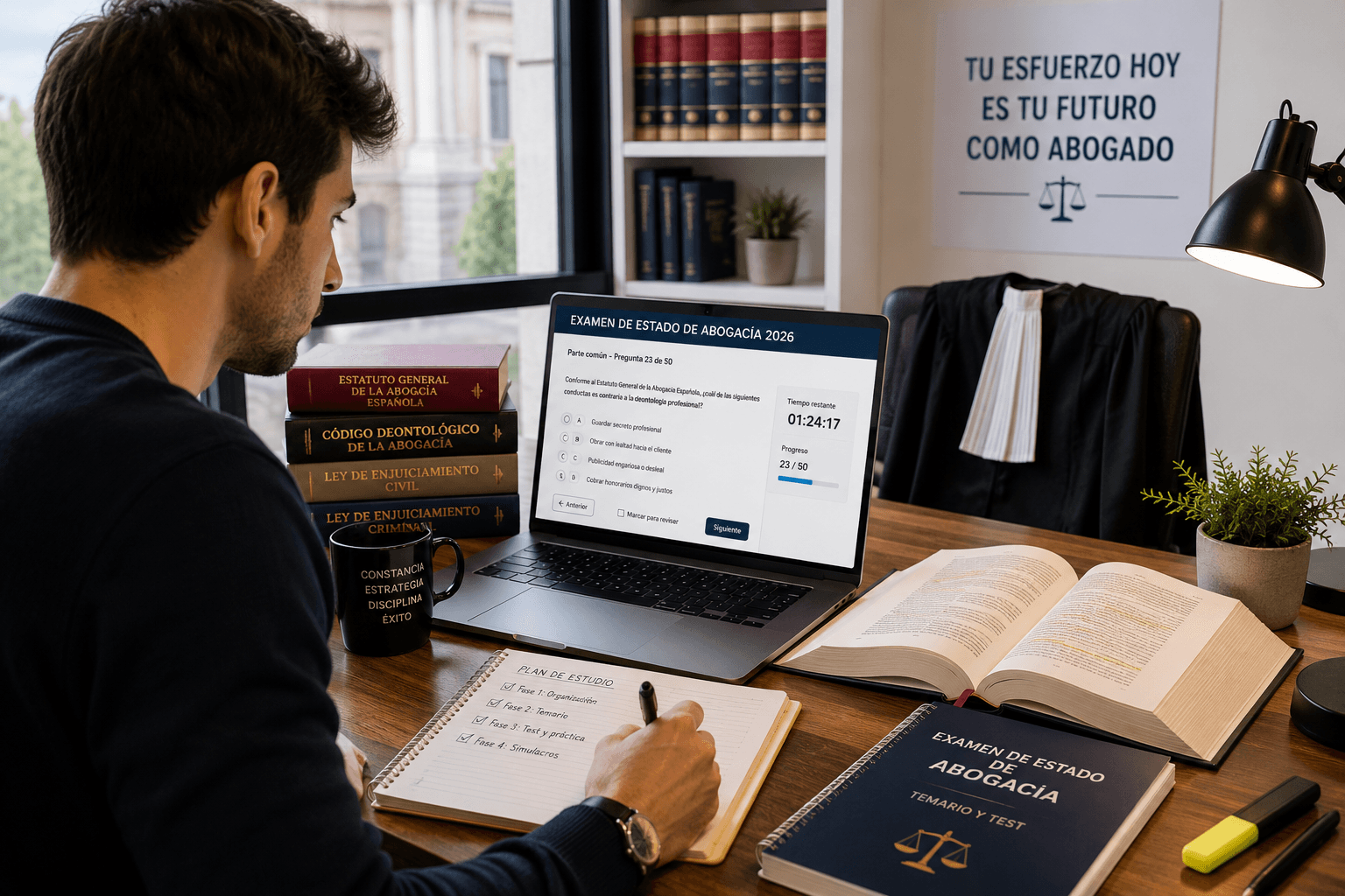 Guía Examen de Acceso a la Abogacía 2026: Cómo Aprobarlo