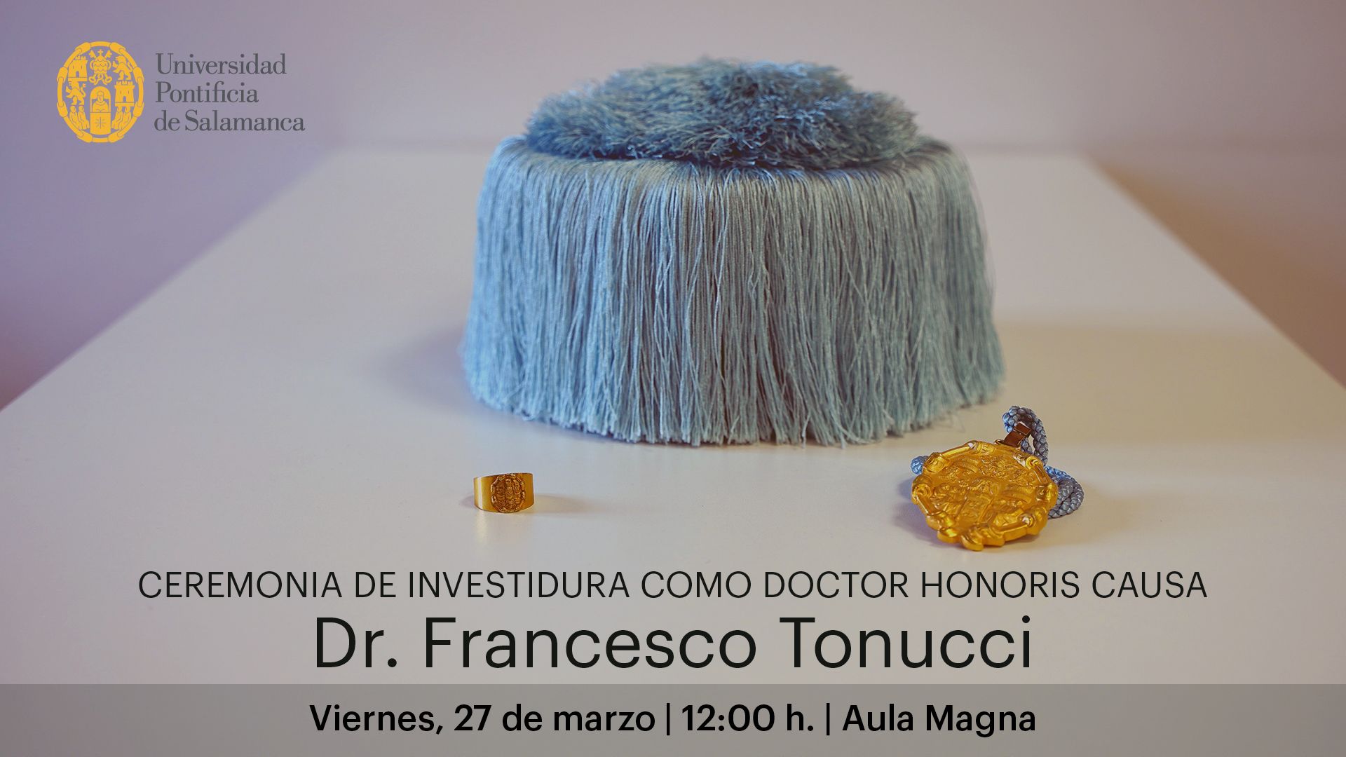 Ceremonia de Investidura como Doctor 'Honoris Causa' de D. Francesco Tonucci 