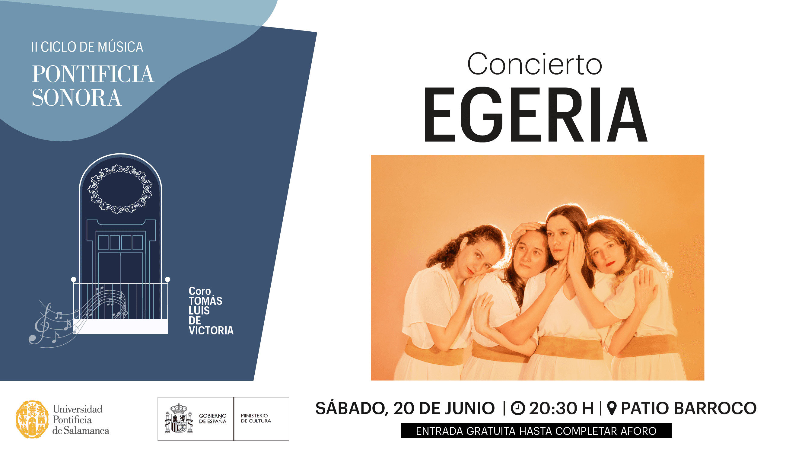 II Ciclo de Música 'Pontificia Sonora'. Concierto Egeria