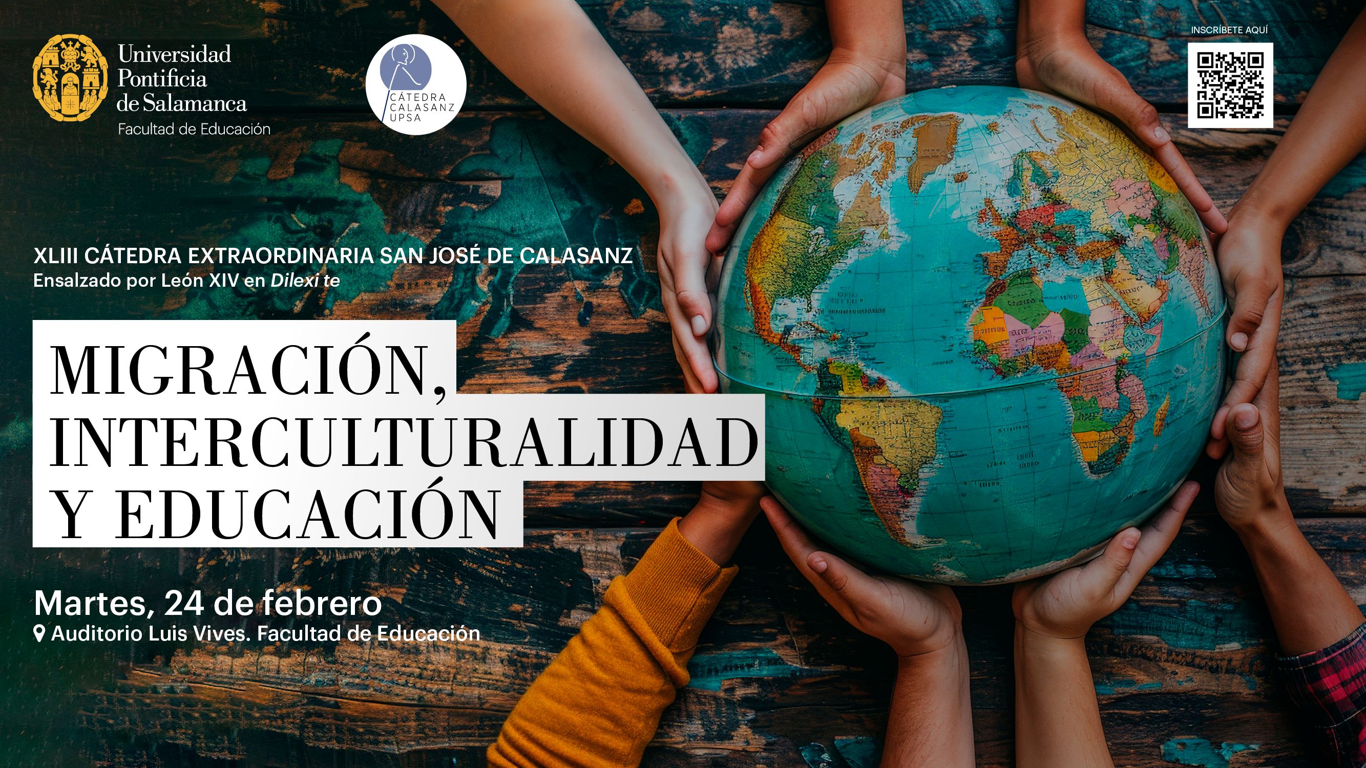 XLIII Cátedra Extraordinaria San José de Calasanz. Migración, Interculturalidad y Educación