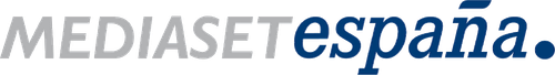 Logo de Mediaset colaborador del Grado en Comunicación Audiovisual y Comunicación de la UPSA