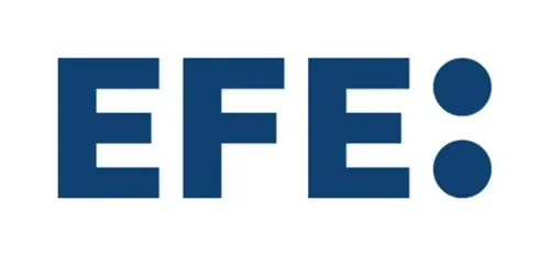 Logo de Agencia EFE colaborador del Grado en Periodismo de la UPSA